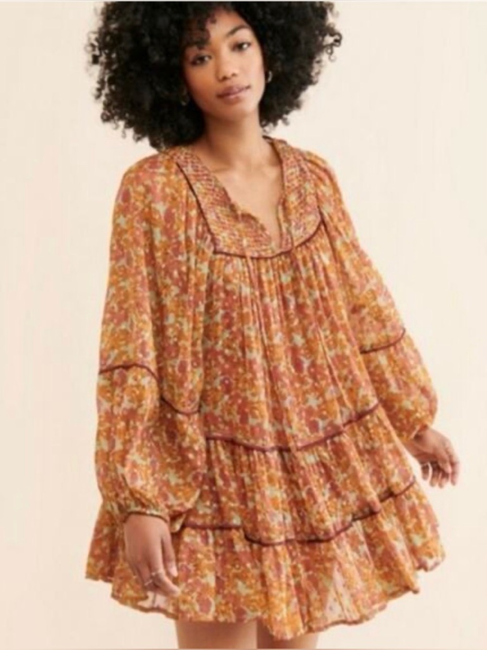 NWT: Free People Free Swinging Mini Dress